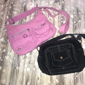 PINK Crossbody bag ( black not included )